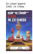 ZX81 1K Schack